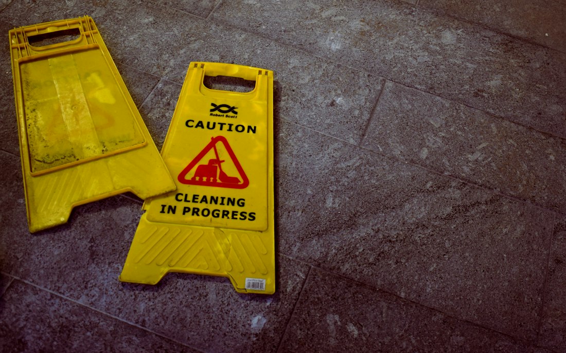Safety-first signage